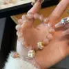 Pulseira de Contas de Gato Surpreso Tricolor Fofa Nova Pulseira de Estilo Nacional Nicho Zen Chinês