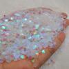 Em estoque Cor Transparente Lantejoulas de Fada Estrela de Cinco Pontas Coração Contas Fofas Patch para Nail Art Preenchedor DIY Feito à Mão