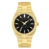 Reloj Popular Transfronterizo Moda Masculina Negocios Lujo Cielo Estrellado Luminoso Resistente al Agua Correa de Acero Reloj de Cuarzo Venta Directa de Fábrica