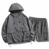 Marca de Moda Nueva para Parejas UPF50 Hilo Original Protector Solar Hielo Seda Ropa Protectora Solar para Hombre y Mujer Exterior Delgada Transpirable Mori Protector Solar