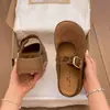 Sandalias de plataforma de punta cerrada para mujer, estilo nuevo de primavera y otoño, con plataforma gruesa para aumentar la altura, versátiles para uso en exteriores, 2026