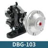 DBG-105 Freio a Disco de Ar Vertical Pinça de Freio Pneumática Máquina de Fenda de Disco Redondo Placa de Fricção Borboleta 104