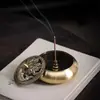 Chapado en oro vietnamita oro real clásico chino koi incensario adornos de aromaterapia para el hogar comercio electrónico en vivo fábrica al por mayor