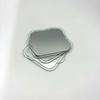 Impresión serigráfica de vidrio de alto reflector, vidrio flotado aluminizado transparente, panel de espejo reflector plano, procesamiento de pulido de bordes