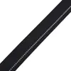 Venda Direta da Fábrica Mais Vendido Nylon Preto 2,2cm Fita Refletora Borda Acabamento Fita de Seda Acessórios para Roupas de Animal de Estimação