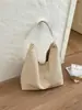 Bolso versátil vintage para mujer, nuevo bolso tote de moda retro, bolso de hombro y axila tejido con textura para otoño e invierno