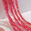 Cuentas planas de cristal hechas a mano, joyería de bricolaje, cuentas para pulseras, collares, accesorios, venta transfronteriza, cuentas de rueda, cuentas sueltas