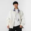 Jaqueta NASA Dupla Face Masculina Primavera e Outono 2025 Top Solto Tie-Dye Americano com Gola Vertical