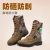 Zapatos para Incendios Forestales Botas para Combate de Incendios en Pastizales Antiaplastamiento Antipunción Botas para Combate de Incendios Botas de Rescate de Emergencia Combate de Incendios Alta Densidad Pequeño Guerrero