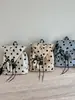 Mochila de Estilo Coreano Ins con Lunares de Nicho para Mujer, Nueva Mochila Pequeña Ligera Elegante para Estudiantes y Viajeros de Verano 2026 para Mujer