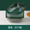 Prato de osso cuspir prato de lixo de mesa de grau alimentício doméstico prato de osso novo de alta qualidade prato espessado prato