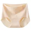 Pantaletas para Niñas de Cintura Media, Alta Elasticidad, Estilo Japonés, Sin Costuras, Ligeras, Transpirables, Anti-pellizcos, Cobertura Total, Ropa Interior para Mujer 2128