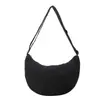 Bolso Minimalista Casual Estilo Japonés tipo Dumpling para Mujer, Versátil de Gran Capacidad para Viajes Diarios, Ligero Bolso de Hombro, Bolso Cruzado Estilo Relajado para Estudiantes