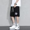Shorts transfronteiriços M-7XL anime japonês One Piece series meninos calças cortadas casuais verão respirável solto