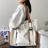 Bolsa para el Viaje Diario por la Mañana para Mujer, Gran Capacidad, Adecuada para Estudiantes Universitarios, de un Solo Hombro Cruzada, Estilo Americano, Bolsa Casual Ligera, Bolso Tote Vintage