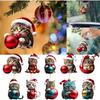 Colgante de mochila con diseño de gatito creativo navideño transfronterizo, regalo de decoración navideña para el hogar