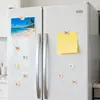Imanes de Vidrio para Refrigerador con Temática de Ballet Vintage con Varios Diseños de Personajes de la Danza del Cascanueces, Pegatinas Magnéticas Redondas de Vidrio