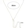 Comercio Exterior Transfronterizo Hermoso Collar de Perlas para Mujer Cadena Elegante y Estilizada Colgante Joyería Collar Regalo para Viajes de Vacaciones