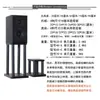 Soportes para Altavoces Base para Altavoces de Escritorio Soporte de Sonido Pies Púas Almohadillas Estante de Aislamiento de Vibraciones Soportes de Piso Audio
