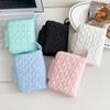 Estilo Ins Estilo K Espuma Simple Monedero Niña Color Caramelo Tarjetero Estudiante Colgante Mochila Escolar Broche Billetera Pequeña