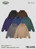Sudadera con capucha Ckx Marca de moda Algodón Puro 420g Peso Pesado Teñido con Cera Vintage Sudaderas con Capucha Casual Deportiva Estilo Americano para Hombre
