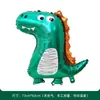 Ventas Directas de Fábrica de Juguetes Populares para Niños con Temática de Dinosaurios Transfronterizos, Decoraciones para Fiestas de Cumpleaños, Globos con Formas Especiales, Globos de Papel de Aluminio