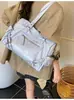 Bolsas Retro Transfronterizas 2025 Otoño e Invierno Nuevas para Mujer Gran Capacidad Versátil Bolso Cruzado de Hombro Único Bolso de Hombro Bajo para el Trabajo