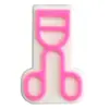 Parches adhesivos suaves de PVC de dibujos animados para cosméticos y belleza, pinzas para el cabello, ropa, decoraciones planas de niña linda, componentes de accesorios para manualidades