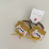 Par de ligas para el cabello de animalitos lindos para niños, banda elástica para el cabello, cuerda para el cabello