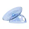 Disco Voador Hamster de Varejo Imediato Roda de Corrida com Casa Esconderijo, Disco Voador Hamster Dourado Roda de Corrida, Brinquedo Decorativo para Hamster