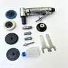 Rectificadora neumática pequeña, máquina rectificadora de ángulo recto de 90 grados, máquina pulidora, rectificadora de aire y máquina rectificadora de bisel para desbarbado