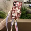 Adecuado para Funda de Teléfono Móvil Oppo Pareja Simple Nuevo A Prueba de Polvo Silicona Dos Tonos Moderno Disipación de Calor Lanyard Digital Versión Q