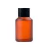Frasco de spray de vidro à prova de luz, frasco de spray de toner, bomba de óleo de emulsão de pressão, frasco conta-gotas de pressão para cosméticos com tampa de rosca