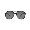 Óculos de Sol Feminino Estilo Coreano Tendência Personalizado Estilo Aviador Retrô Dupla Ponteira Protetor Solar Óculos Protetores UV Óculos de Sol