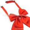 Accesorios de ropa con personalidad de moda, color sólido, cuello de niña, flor, pajarita para mujer.