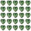 Entra en 15 mm de corazón no poroso cristal natural colgante de amor adornos regalo cristal rosa Ojo de Tigre forma de corazón adornos pequeños