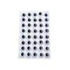 Atividade direto da fábrica patch para os olhos com adesivo DIY feito à mão material de brinquedo educativo plástico papel para os olhos preto e branco