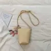 Bolsa Balde Estilo Coreano Shuai Mi Home para Mulheres, Bolsa para Celular, Novo Modelo Verão 2026, Bolsa de Ombro Transversal Fashion e Estilosa