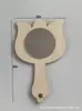 Espejo Pequeño de Madera Se Puede Pintar por Ti Mismo, Regalos DIY para Niños, Categorías de Buena Relación Calidad-Precio, Varias Formas en Stock