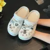 Diademas para zapatos DIY para el verano, frescas y transpirables, ropa para exteriores, secado rápido, que aumentan la altura, suela gruesa, pajarita, sandalias de playa personalizadas