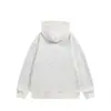 Sudadera con capucha de cremallera asimétrica a rayas con estampado completo de dibujos animados para hombre, diseño hip hop moderno, personalidad, holgada, ropa deportiva