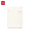 Caderno Deli com Encadernação Costurada Caderno Simples Lined de PP Caderno Inglês Espesso Caderno Transparente para Escrita Papelaria Atacado