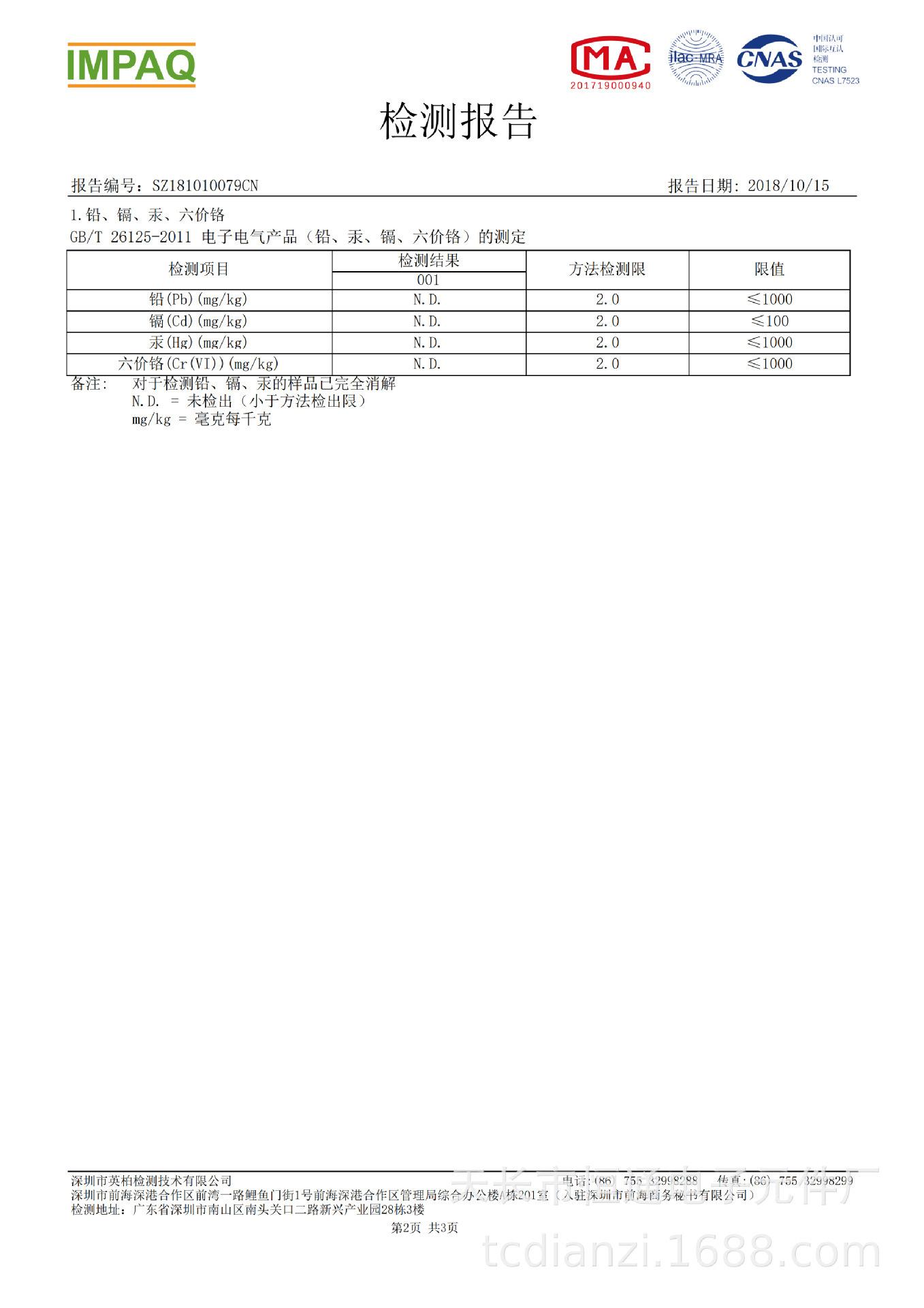 认证检测报告_01