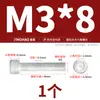 Tornillos de aleación de aluminio color dorado con cabeza hexagonal, Tornillos de cabeza de copa, Sujetadores de cabeza hexagonal, Longitud extendida M5M6M8M10
