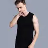 Camiseta sin mangas de verano para hombre con hombros anchos y cuello redondo, transpirable, ajustada, capa base para deportes y fitness, camiseta interior de color liso, disponible para dropshipping