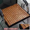 Cojín de asiento, silla, alfombrilla de enfriamiento de verano, cojín para silla, verano transpirable para sofá de oficina y computadora, alfombrilla de bambú para peluquería, estudiante