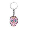 Chaveiro Dia dos Mortos Amazon Plástico Macio PVC Desenho Animado Fofo Pingente para Mochila Escolar Presente Spot Atacado