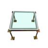 Máquina de Piso de Vidrio Antiestático Sala de Máquinas Plataforma de Observación Transparente Elevada Panel de Vidrio Elevado 600*600 Todo Acero