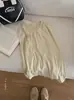 Camiseta de manga larga para mujer de principios de otoño de 2026, caída limpia y suave, camiseta básica de manga larga con media botonadura, suave y flexible