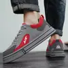 Tênis Casuais Masculinos para Uso Externo Slip-On Novos Tênis Esportivos para Viagem de Quatro Estações para Adolescentes Tênis Masculinos Baixos Planos
